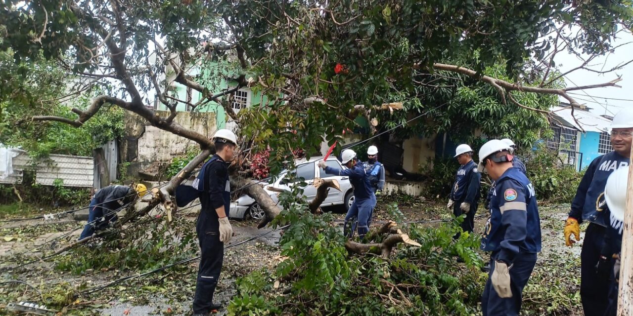 Se activa la Fase de Auxilio del Plan Marina en Coatzacoalcos, Veracruz, ante los efectos del Frente Frío No. 2