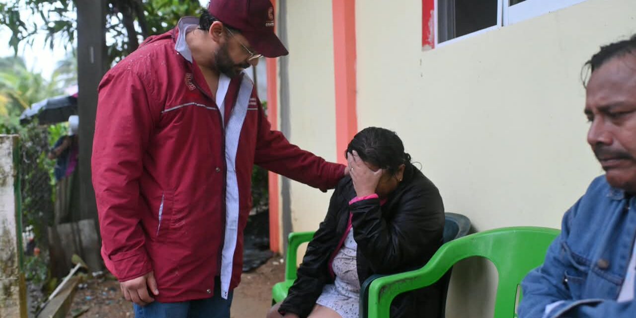 Pedro Miguel Rosaldo García brinda acompañamiento a familia afectada por tragedia en Villa Allende