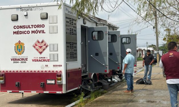 Refuerzan atención médica en Coatzacoalcos por afectaciones del Frente Frío 2