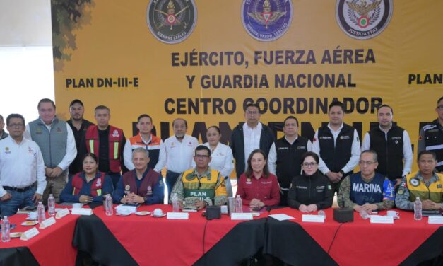 Gobiernos estatal y federal mantienen vigilancia preventiva ante lluvias y escurrimientos