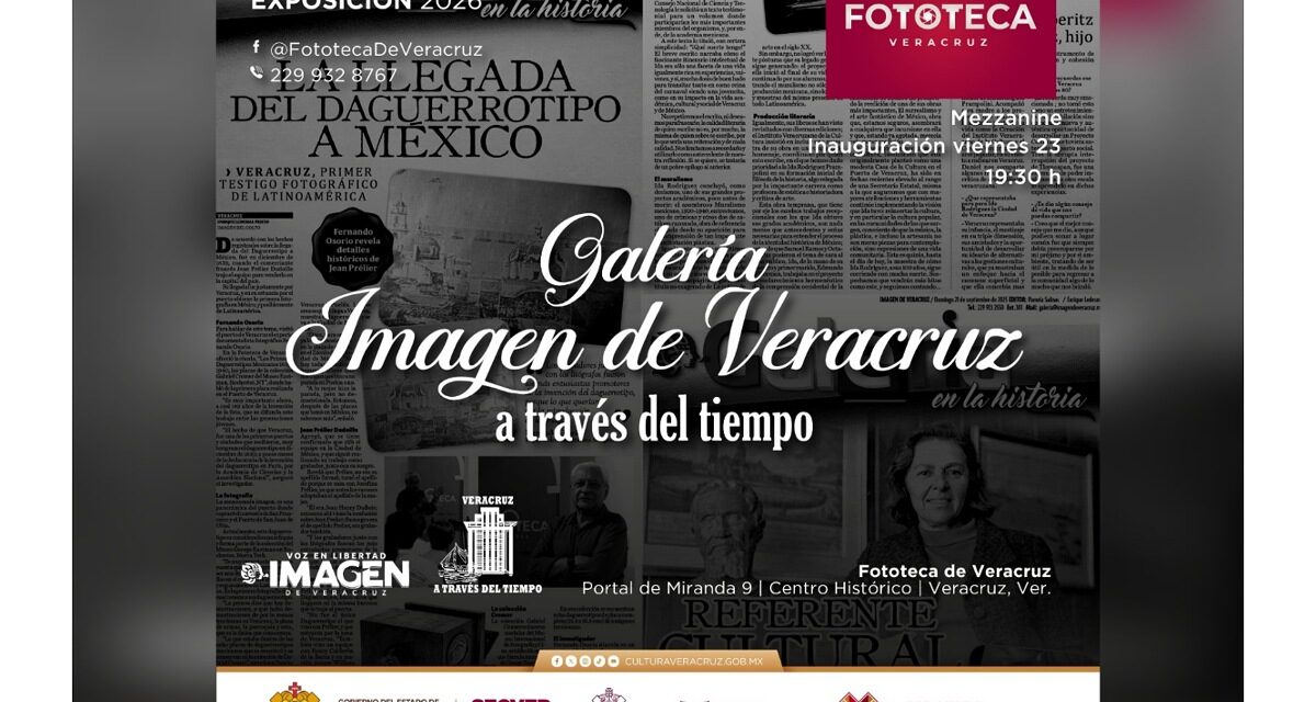 Inaugura SECVER las exposiciones La piel de la ciudad y Galería Imagen de Veracruz