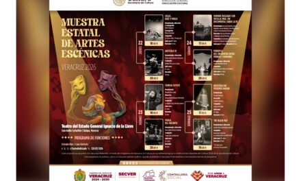 Invita la SECVER a disfrutar del teatro en la Muestra Estatal de Artes Escénicas