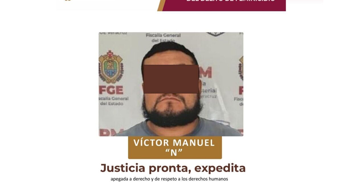 62 años de prisión en contra de feminicida en Boca del Río