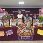 Invitan a la campaña “De la Ofrenda a la Composta” para dar una segunda vida a las flores de Día de Muertos