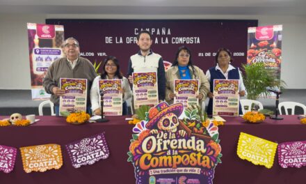 Invitan a la campaña “De la Ofrenda a la Composta” para dar una segunda vida a las flores de Día de Muertos