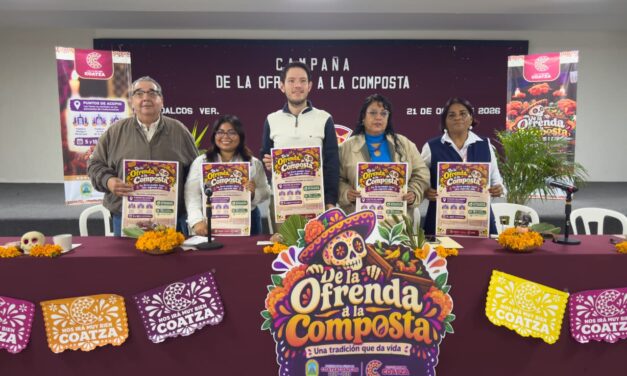 Invitan a la campaña “De la Ofrenda a la Composta” para dar una segunda vida a las flores de Día de Muertos