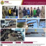 47 cateos en 30 municipios de Veracruz deja 38 detenidos; armas, vehículos, indicios y presunta droga asegurados