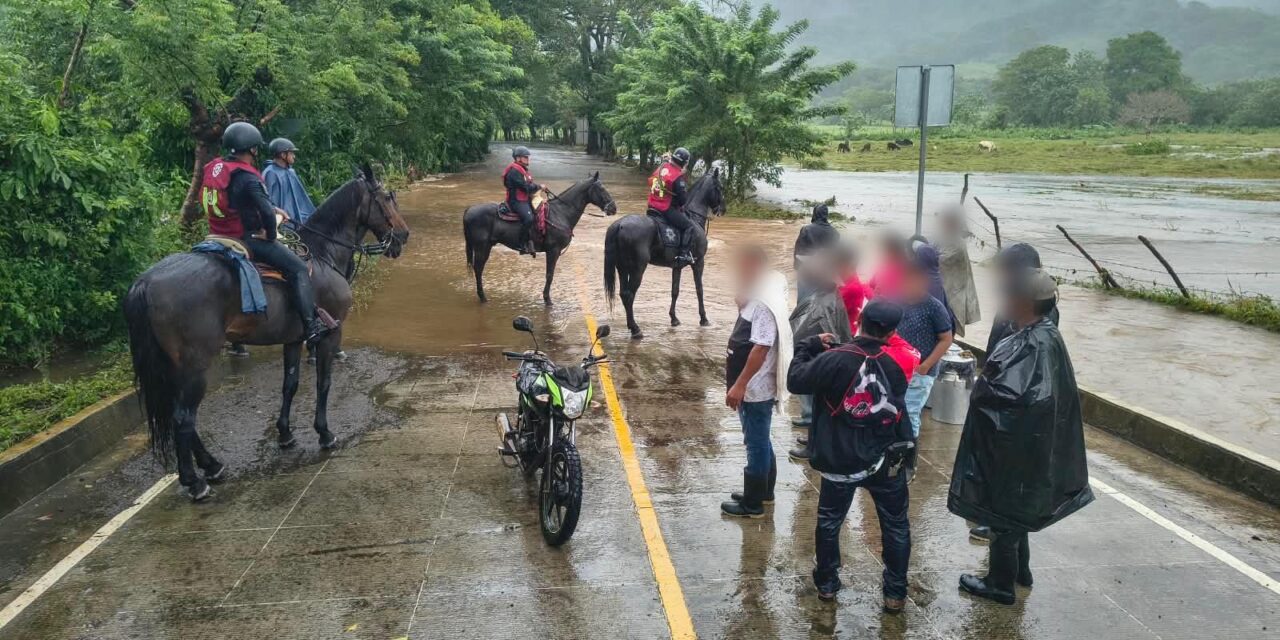 Más de 2 mil elementos participaron en labores de auxilio en municipios del sur