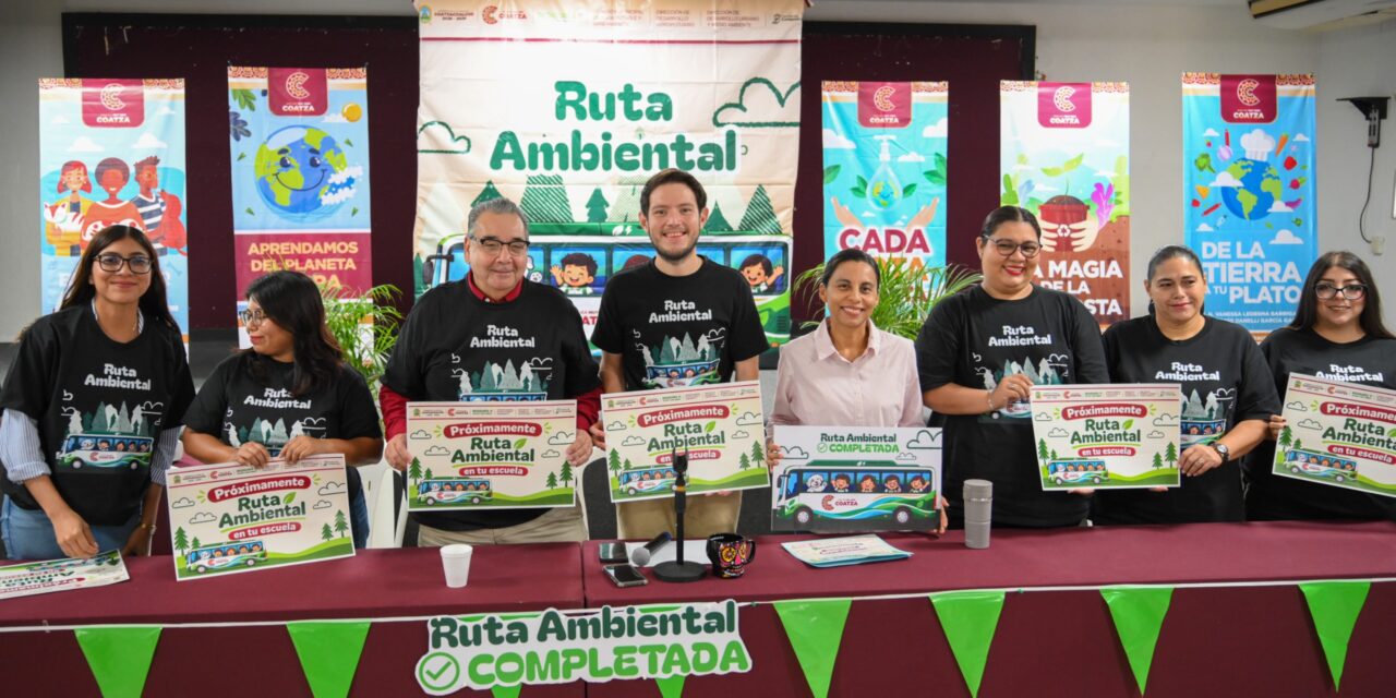 Arranca ‘Ruta Ambiental’ en escuelas primarias de Coatzacoalcos
