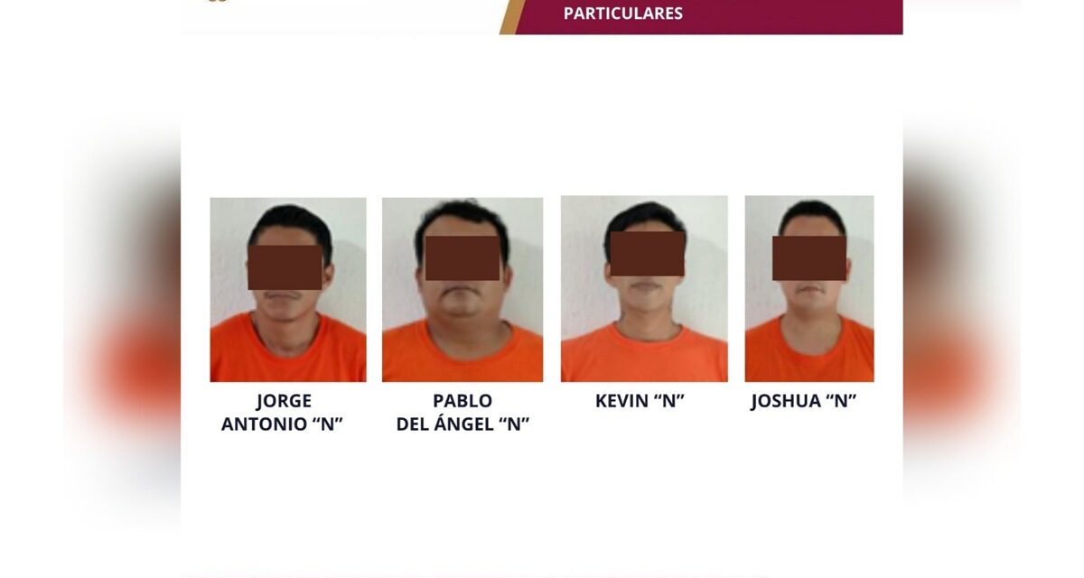 Dictan prisión preventiva en Coatzacoalcos contra presuntos responsables del delito de desaparición cometida por particulares