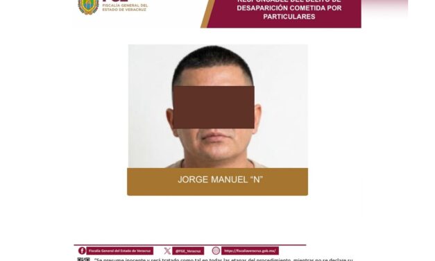 Por desaparición cometida por particulares, imputado queda en prisión preventiva en Coatzacoalcos