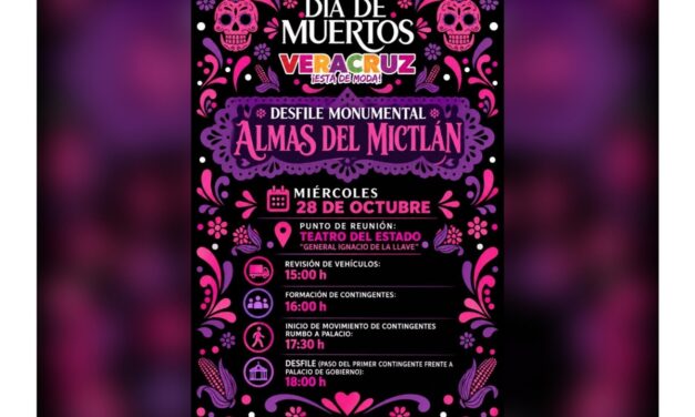 Este miércoles disfruta del Desfile Monumental Almas del Mictlán