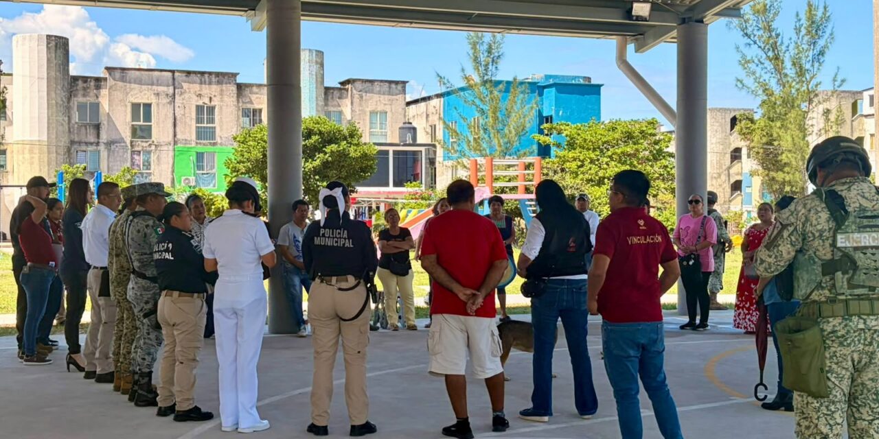 Refuerzan Gobiernos Estatal y Municipal la prevención de la extorsión y la participación ciudadana en colonias del poniente