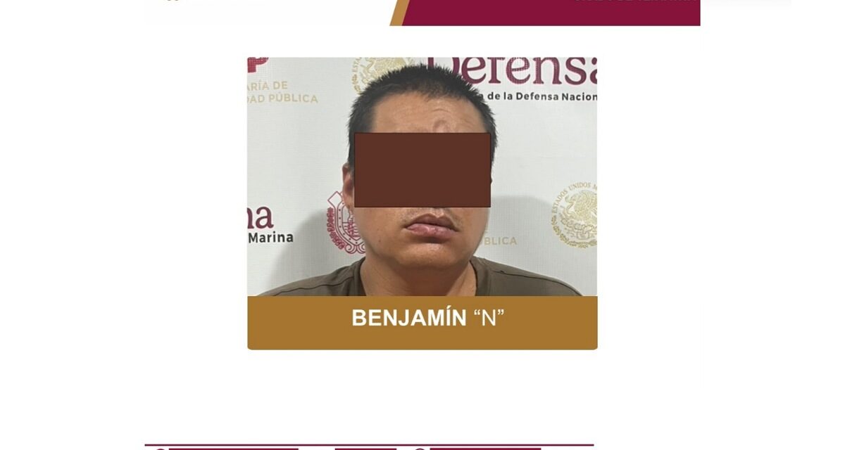 En operativo coordinado, detenido en Ciudad de México presunto implicado en homicidio ocurrido en Orizaba