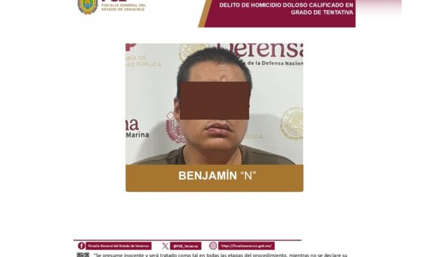 En operativo coordinado, detenido en Ciudad de México presunto implicado en homicidio ocurrido en Orizaba