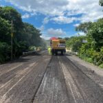 Avanza SICT en la construcción periódica de carreteras federales en Veracruz