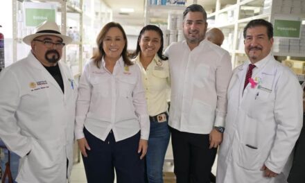 Rocío Nahle: del recorrido hospitalario al abasto de medicamentos